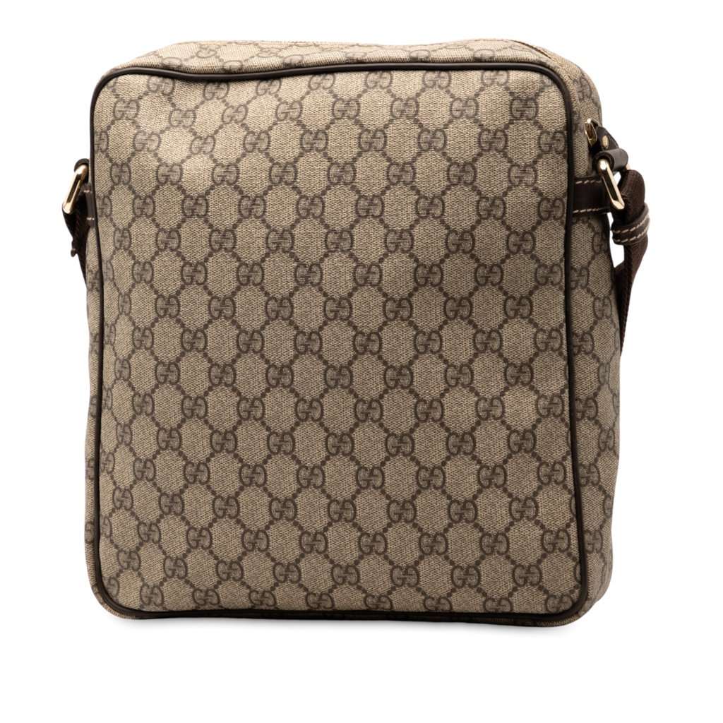 Gucci GG Supreme Crossbody Beige Very good - Back View