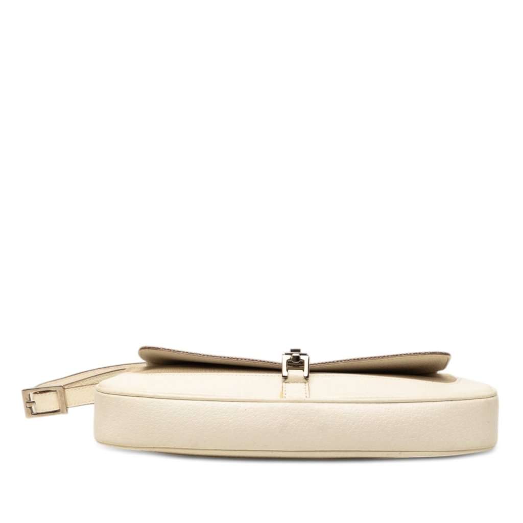 Gucci Canvas Jackie O Flap Brown Very good - Inside View