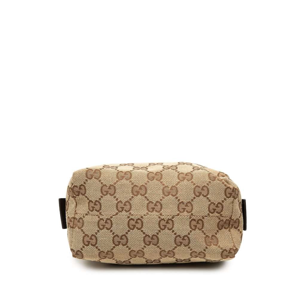 Gucci GG Canvas Pouch Beige Very good - Inside View