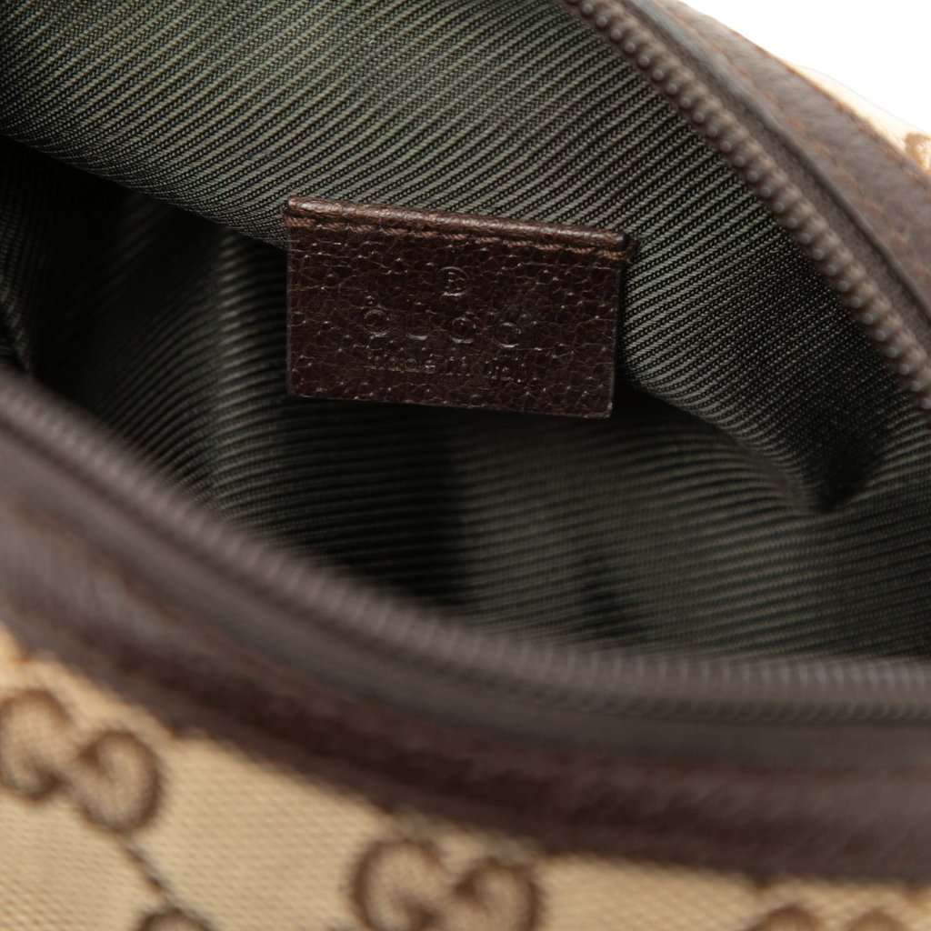 Gucci GG Canvas Pouch Beige Very good - Box View