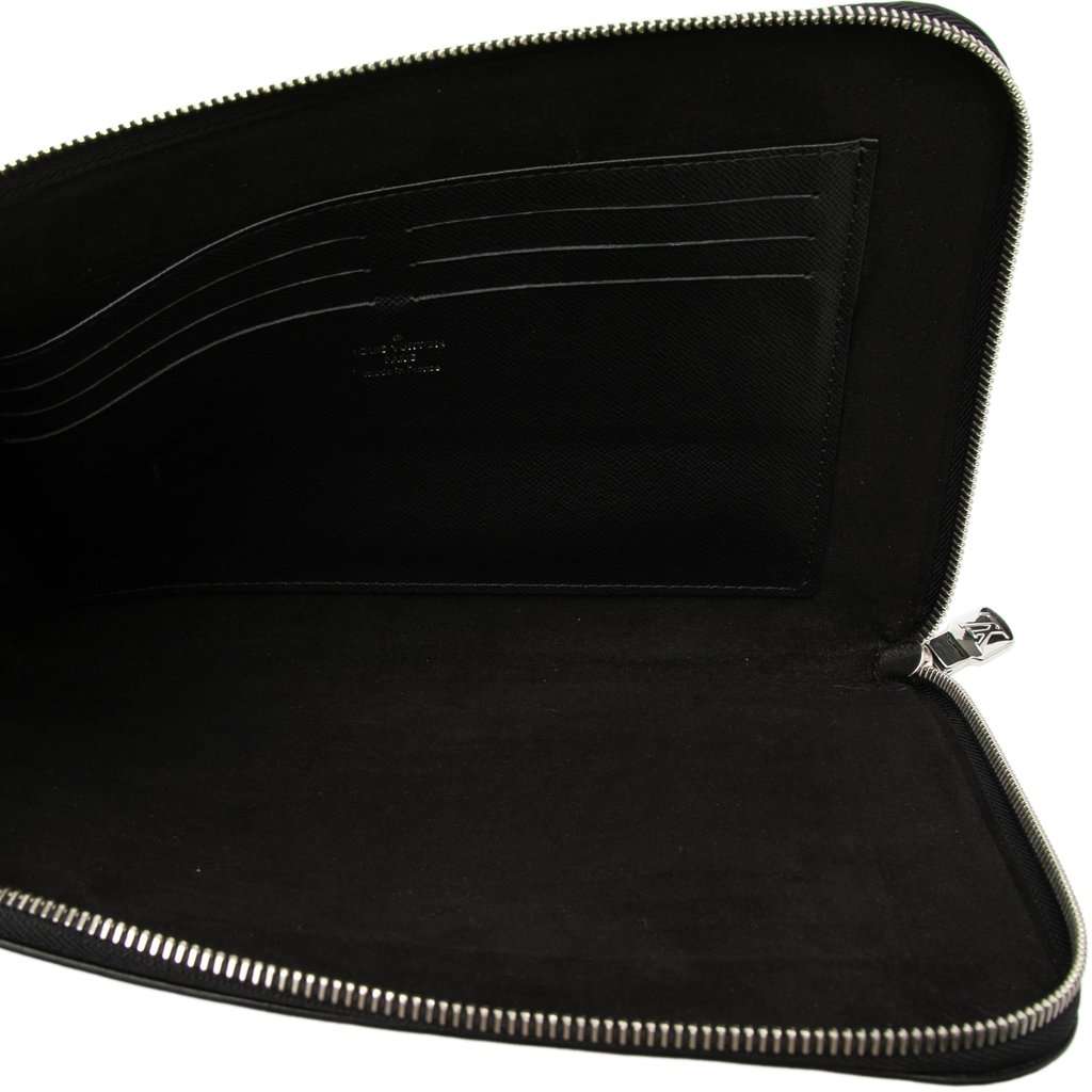 Louis Vuitton Epi Pochette Jour PM Black Leather Very good condition - Model View