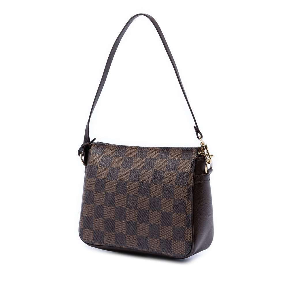 Louis Vuitton Damier Ebene Trousse Pochette Brown Very good condition - Back View