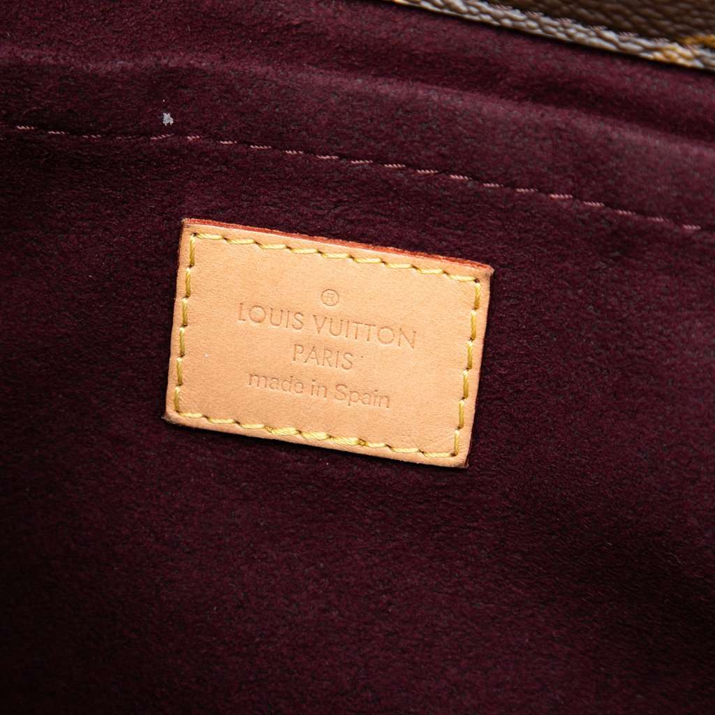 Louis Vuitton Monogram Montaigne MM Brown Very good condition - Box View