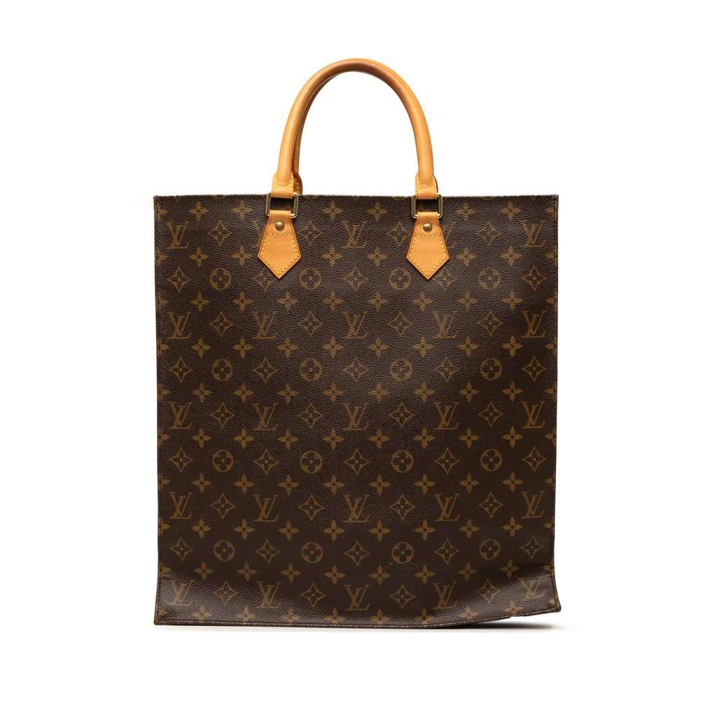 Louis Vuitton Monogram Sac Plat Brown Very good condition - Front View