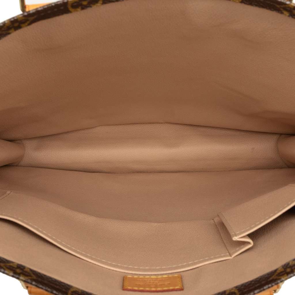 Louis Vuitton Monogram Sac Plat Brown Very good condition - Model View