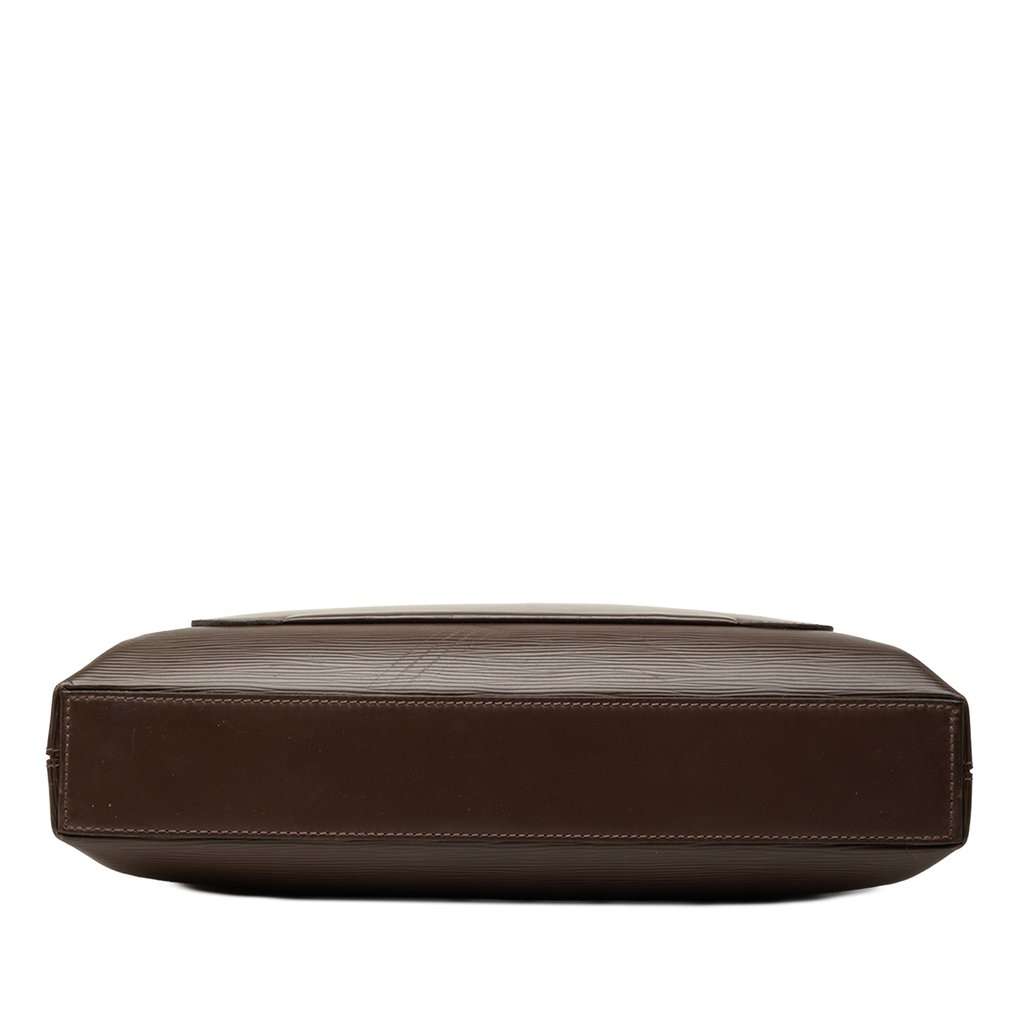 Louis Vuitton Epi Brooks Brown Leather Very good - Inside View