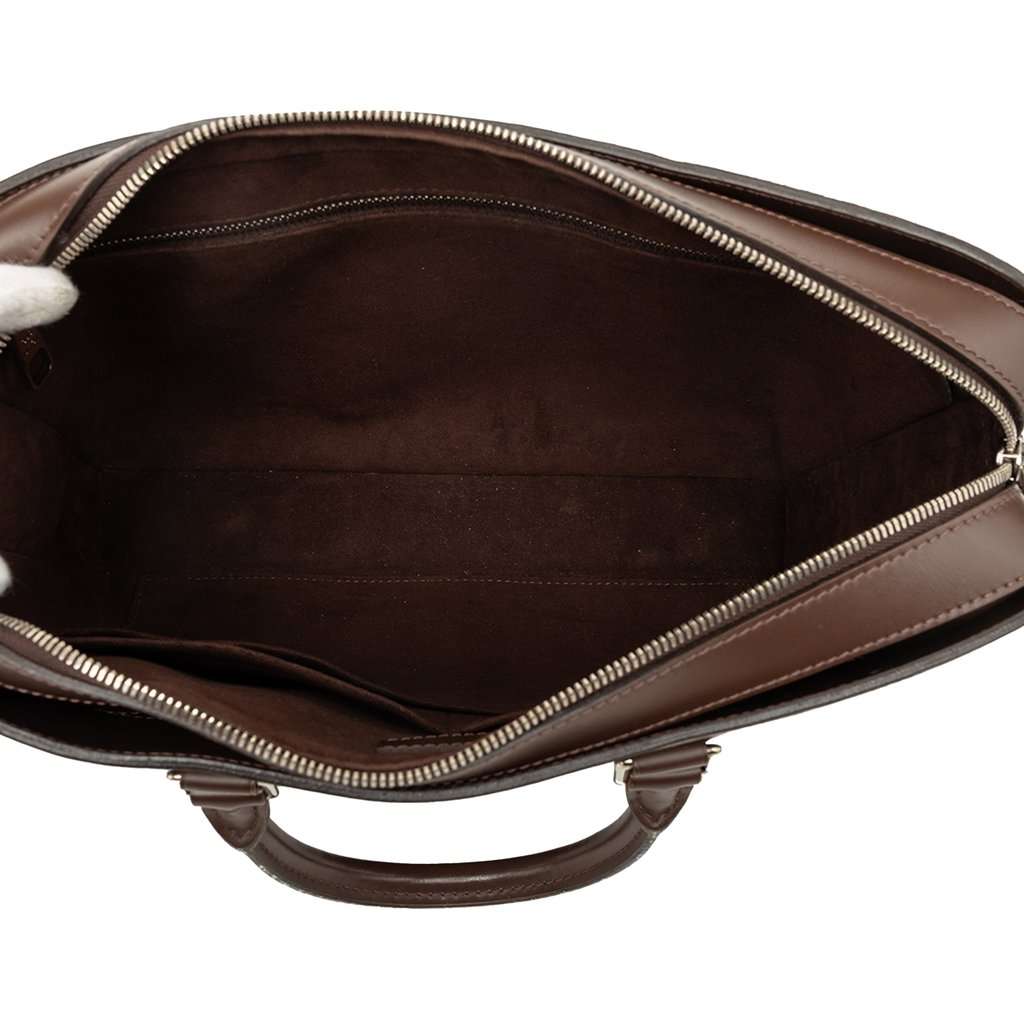 Louis Vuitton Epi Brooks Brown Leather Very good - Model View