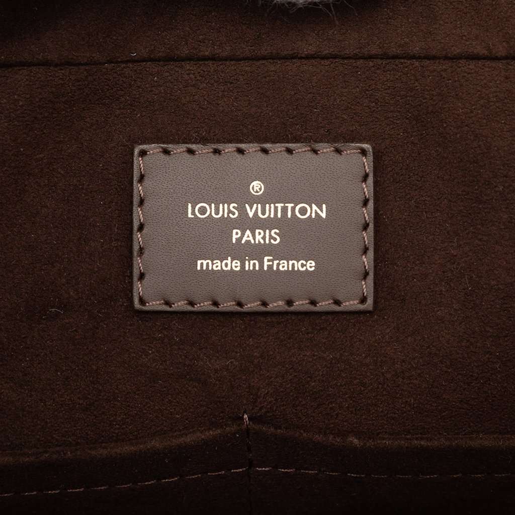 Louis Vuitton Epi Brooks Brown Leather Very good - Box View