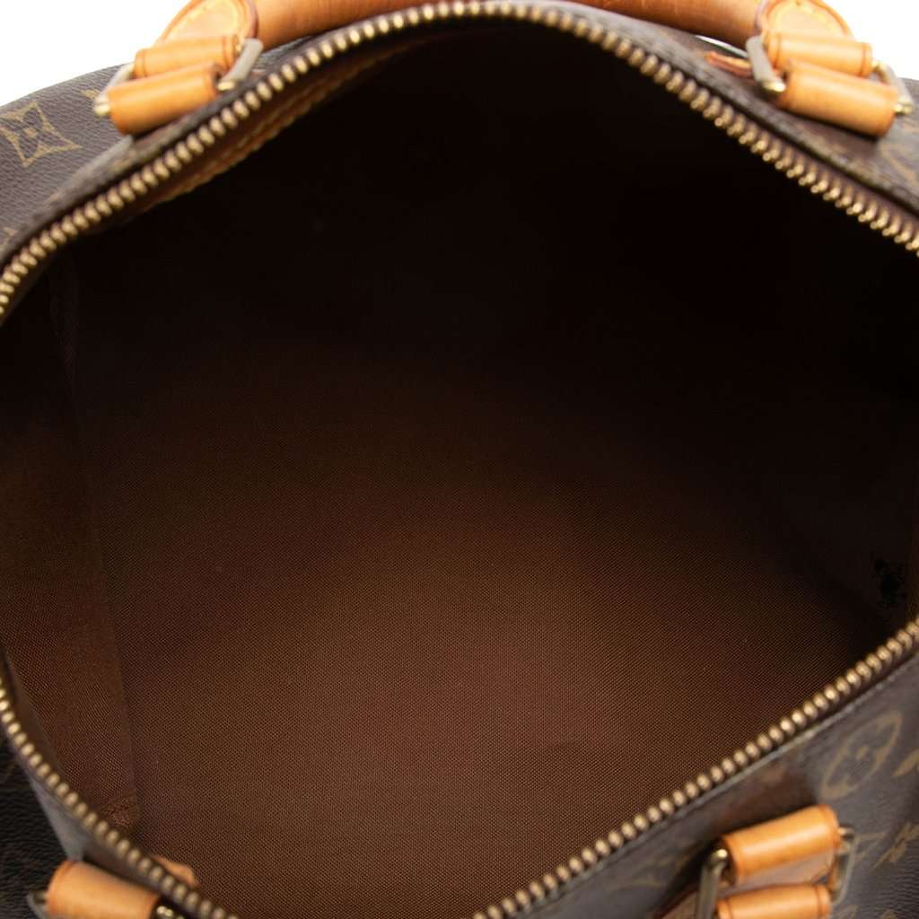 Louis Vuitton Monogram Speedy 30 Brown Very good condition - Model View