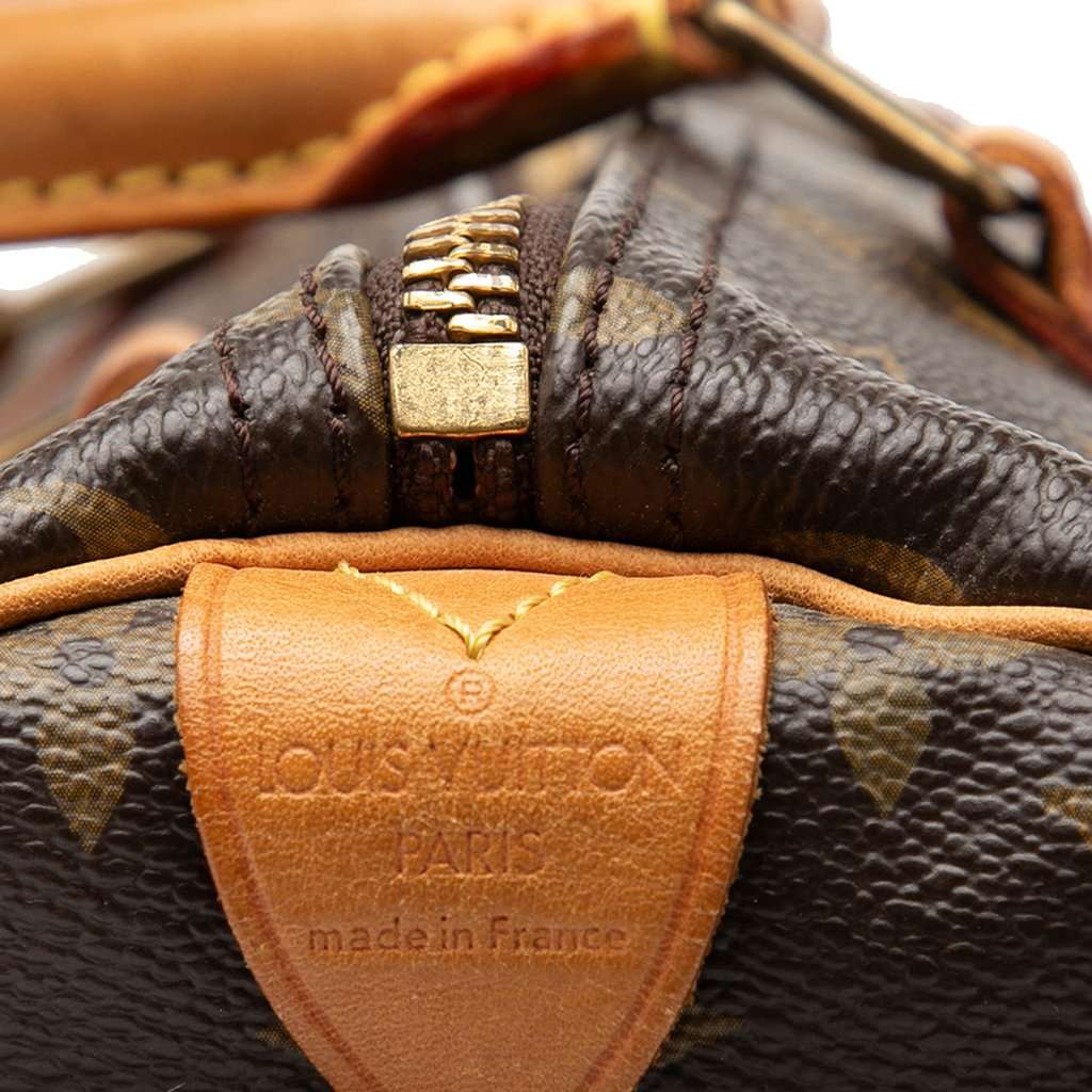 Louis Vuitton Monogram Speedy 30 Brown Very good condition - Box View