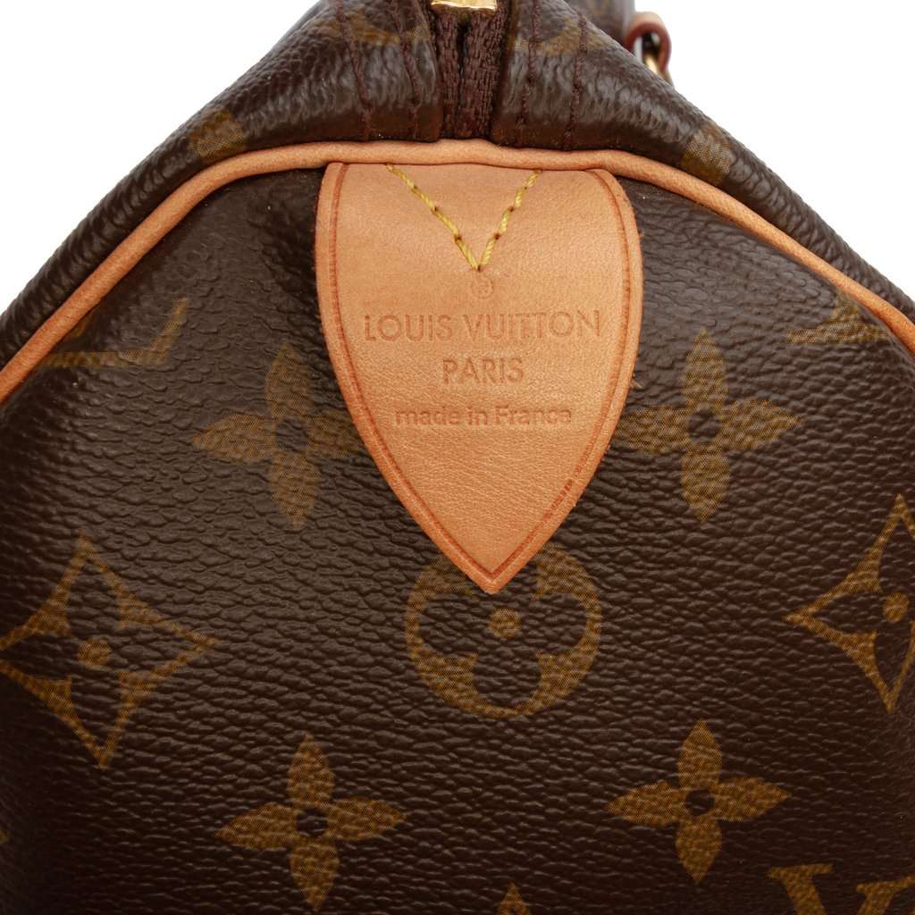 Louis Vuitton Monogram Speedy 35 Brown Very good condition - Box View