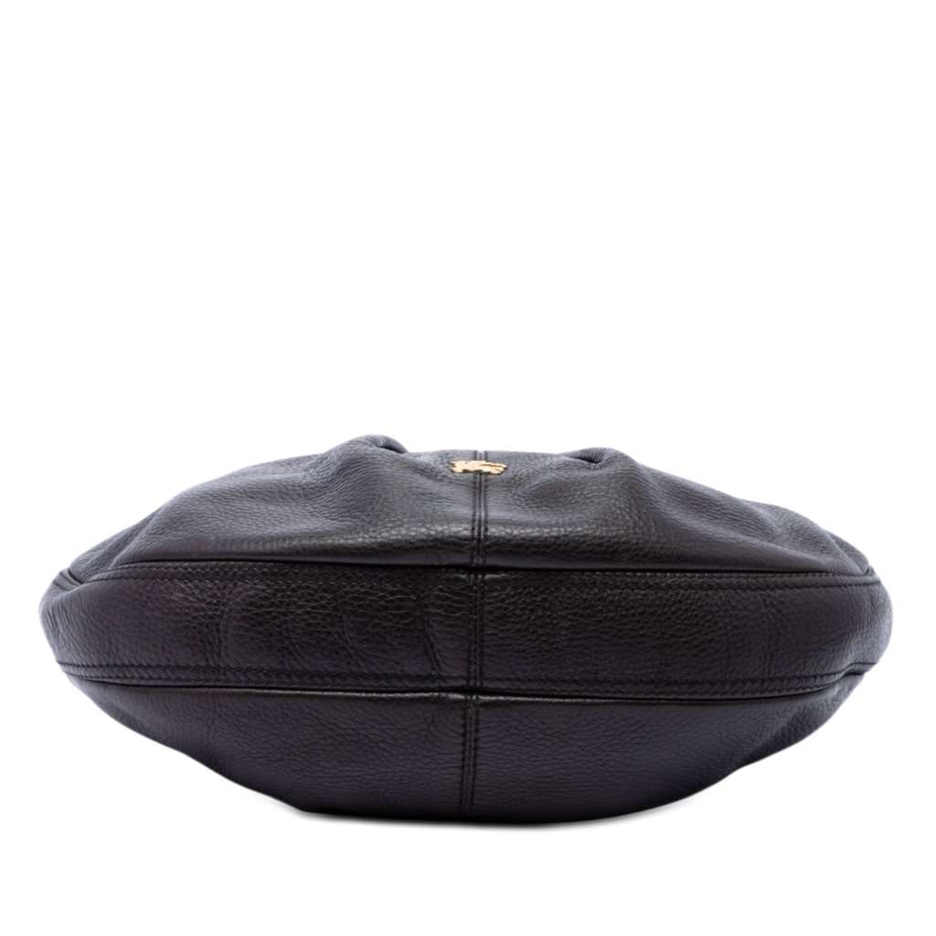 Burberry Small Leather Malika Hobo Brown Leather Very good - Inside View