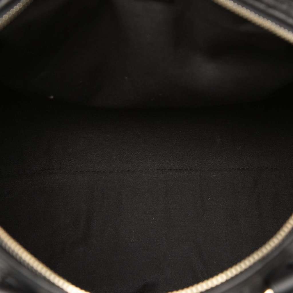 Gucci Medium Guccissima Joy Boston Bag Black Leather Very good - Model View