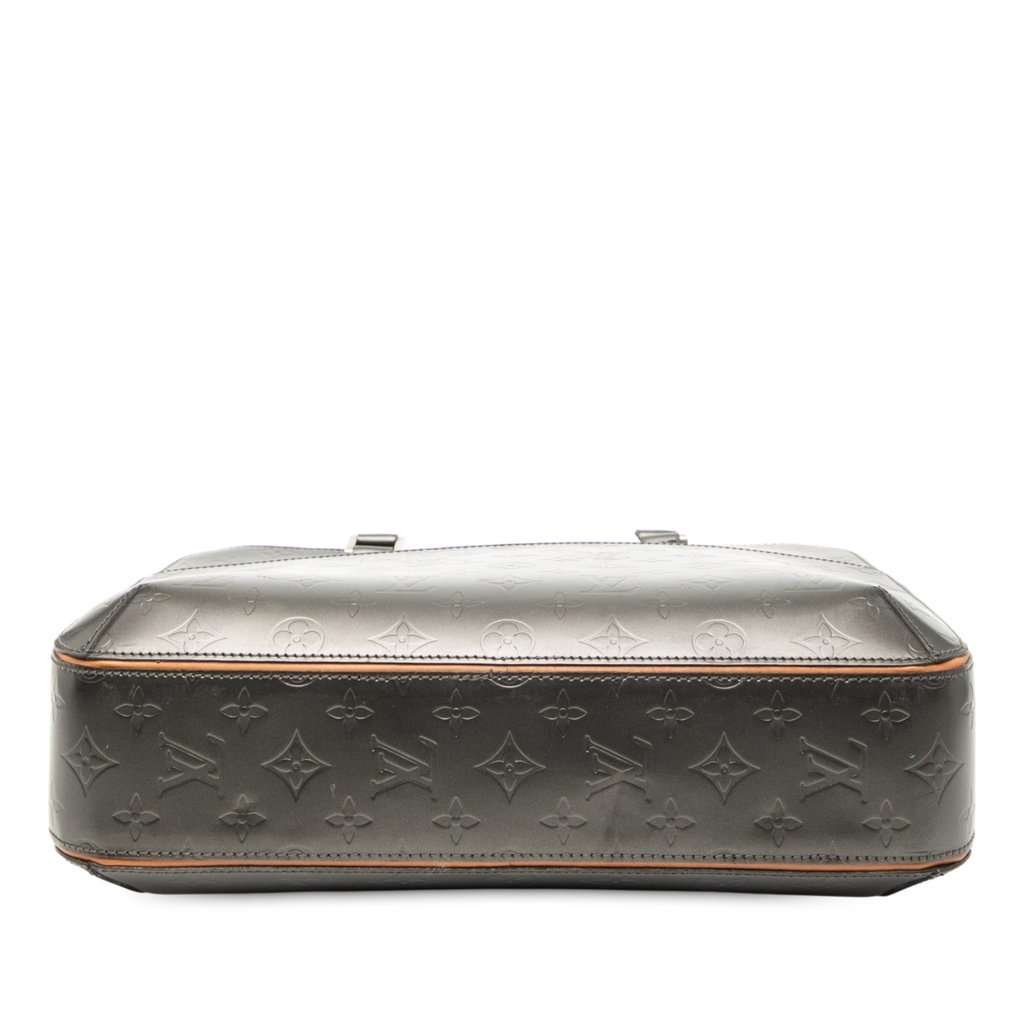 Louis Vuitton Monogram Mat Malden Brown Leather Good - Inside View