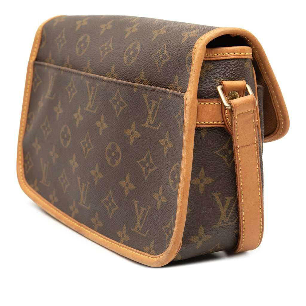 Louis Vuitton Monogram Sologne Brown Very good - Back View
