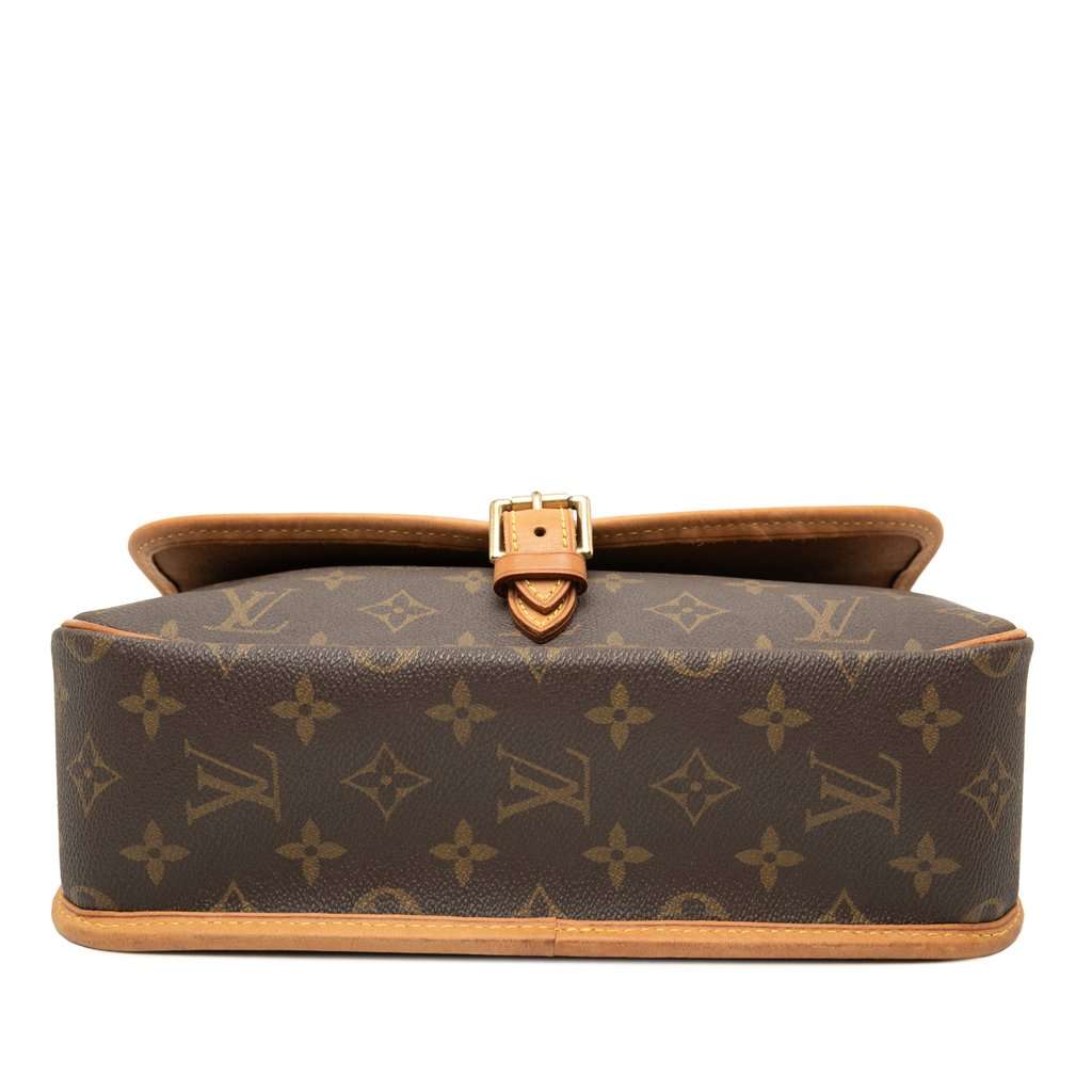 Louis Vuitton Monogram Sologne Brown Very good - Inside View