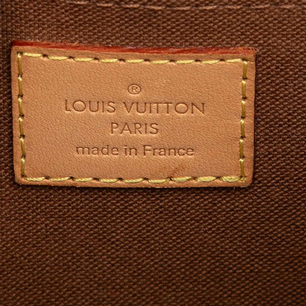 Louis Vuitton Monogram Sologne Brown Very good - Box View