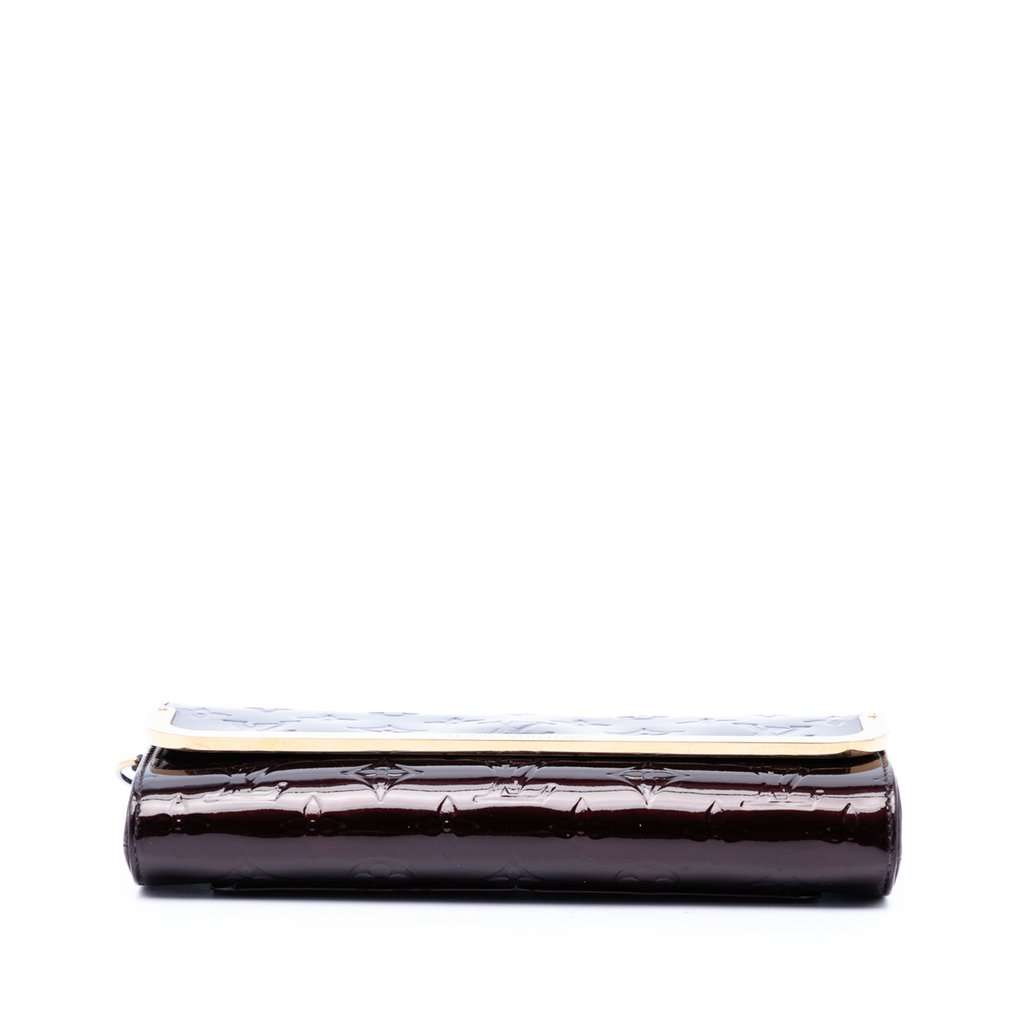 Louis Vuitton Monogram Vernis Rossmore MM Purple Leather Very good - Inside View