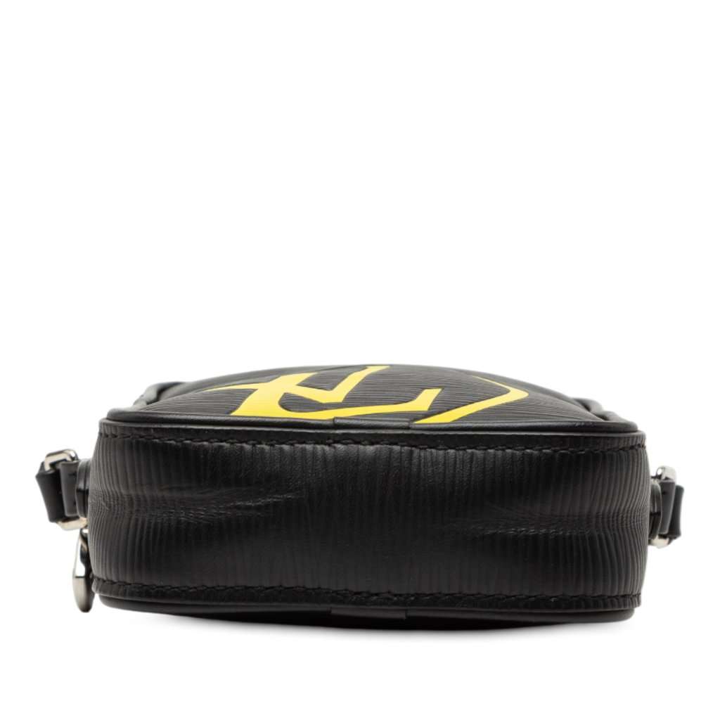 Louis Vuitton Epi Initials Danube PPM Black Leather Very good - Inside View