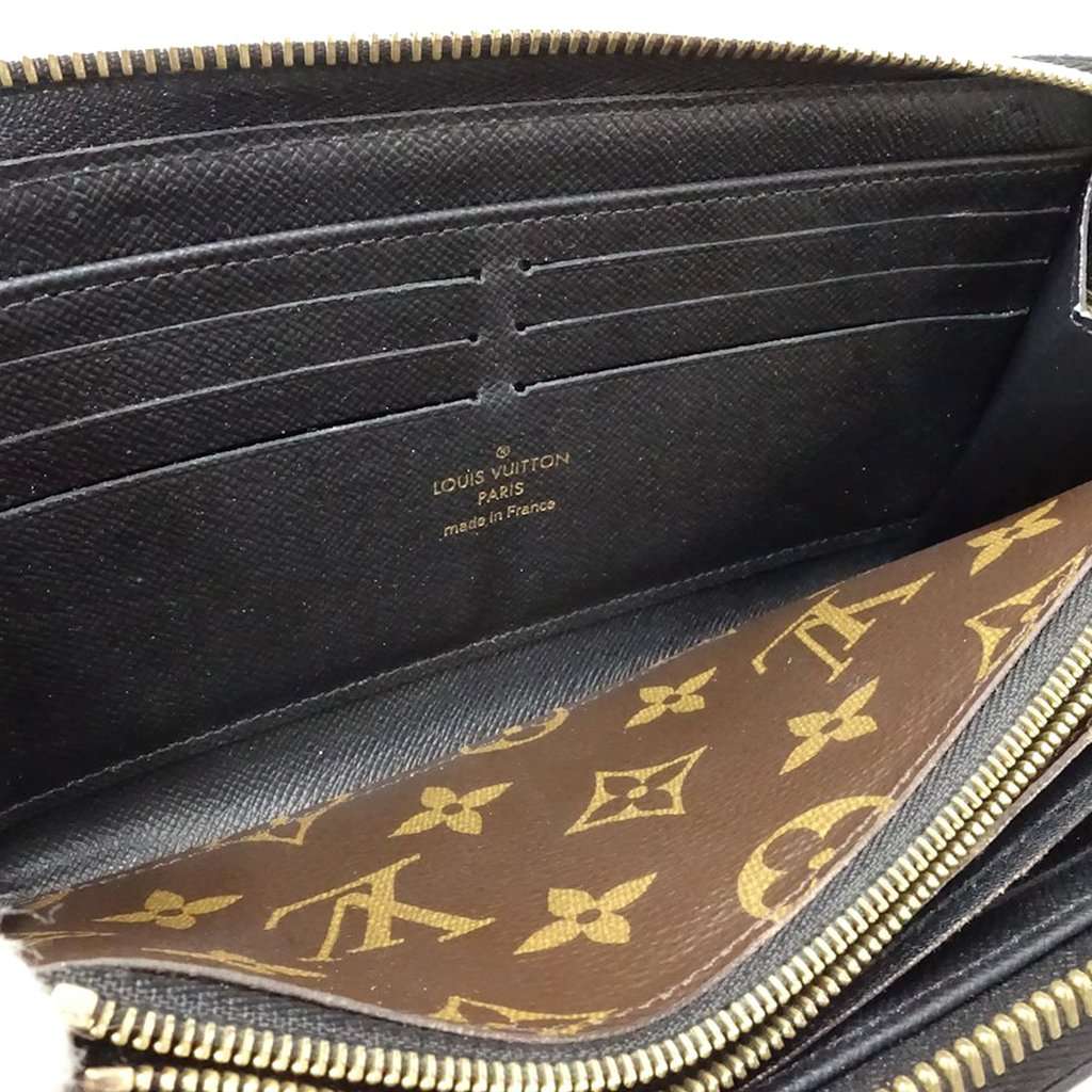 Louis Vuitton Monogram Retiro Zippy Wallet Brown Very good condition - Model View