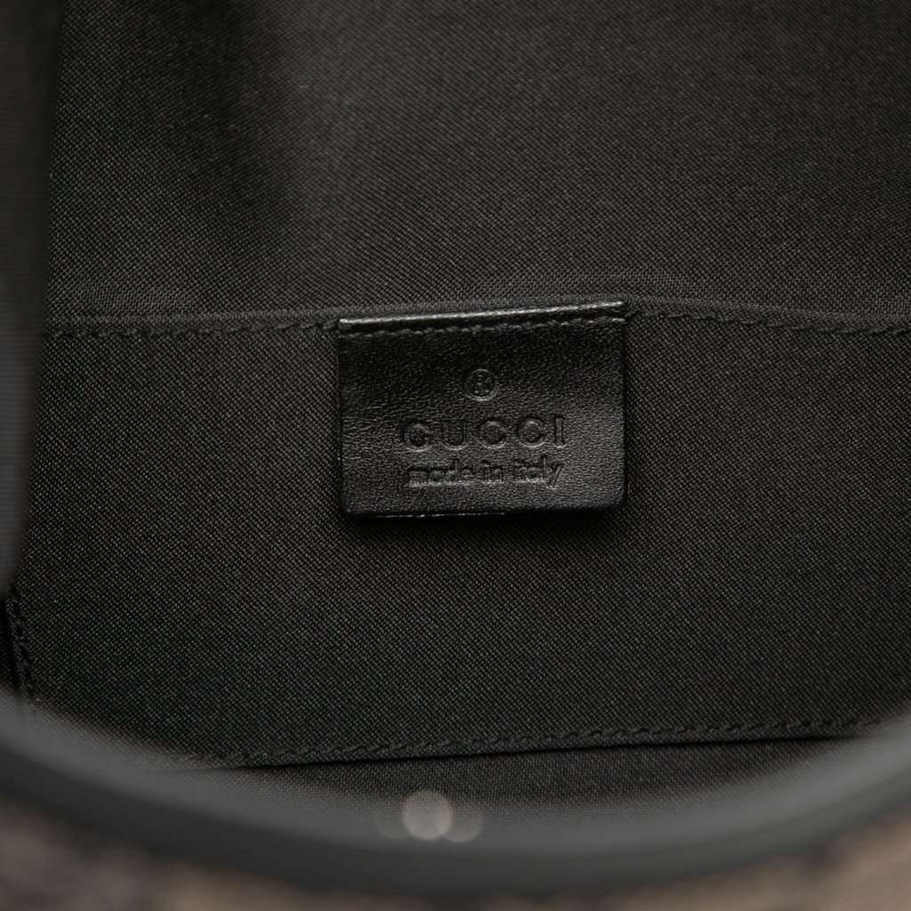 Gucci GG Canvas Shoulder Bag Brown Very good condition - Box View
