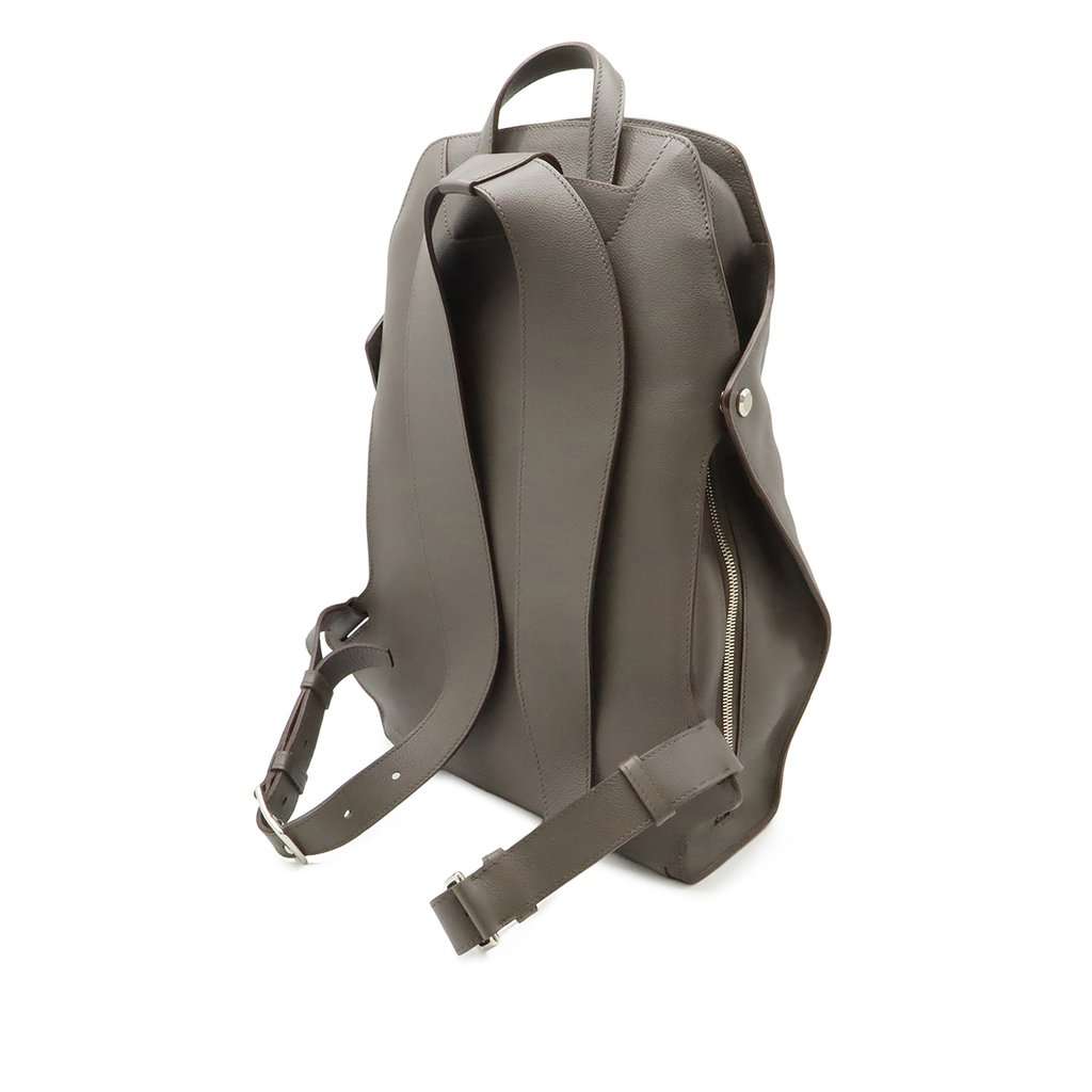Hermès Evercolor Cityback 27 Brown Leather Very good - Back View
