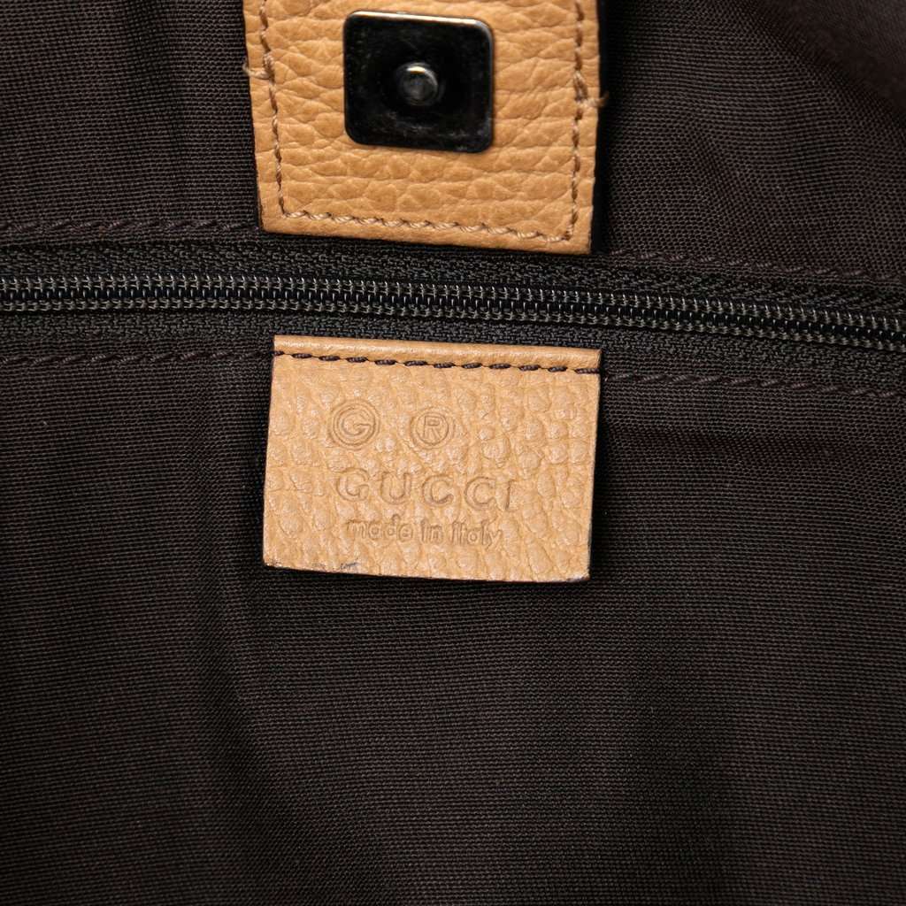 Gucci Leather Abbey D Ring Satchel Brown Leather Very good condition - Box View