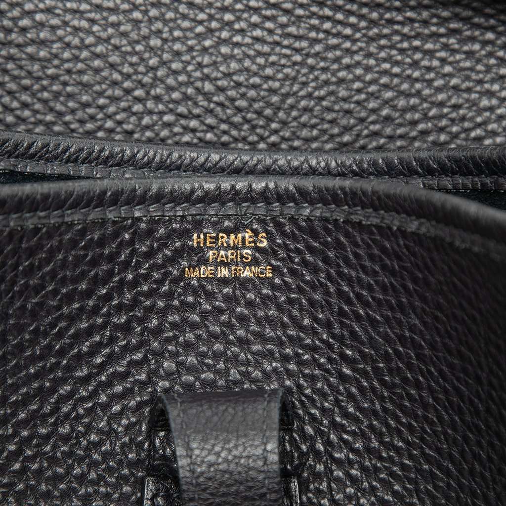 Hermès Togo Evelyne I 33 Black Leather Very good - Box View
