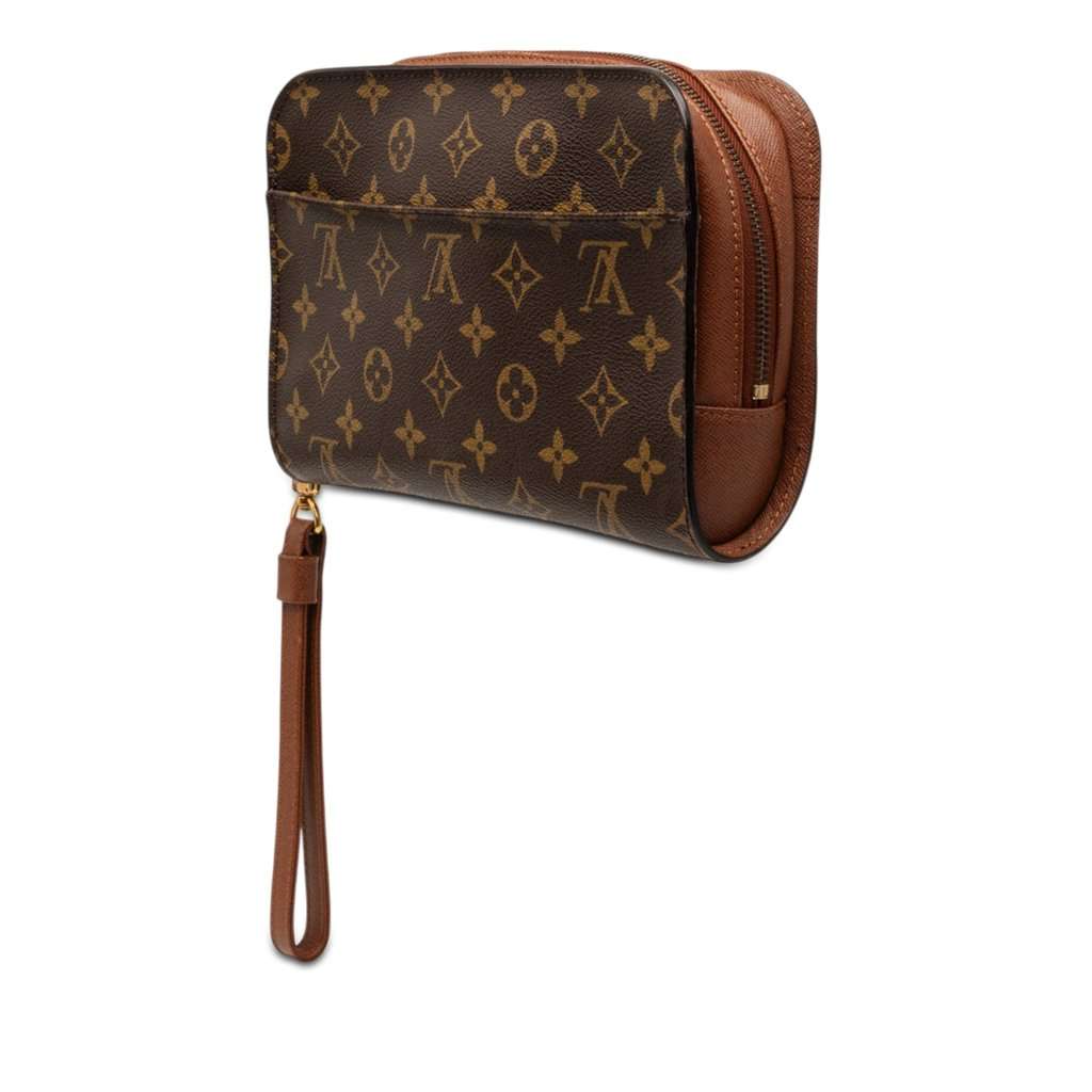 Louis Vuitton Monogram Orsay Brown Very good - Back View