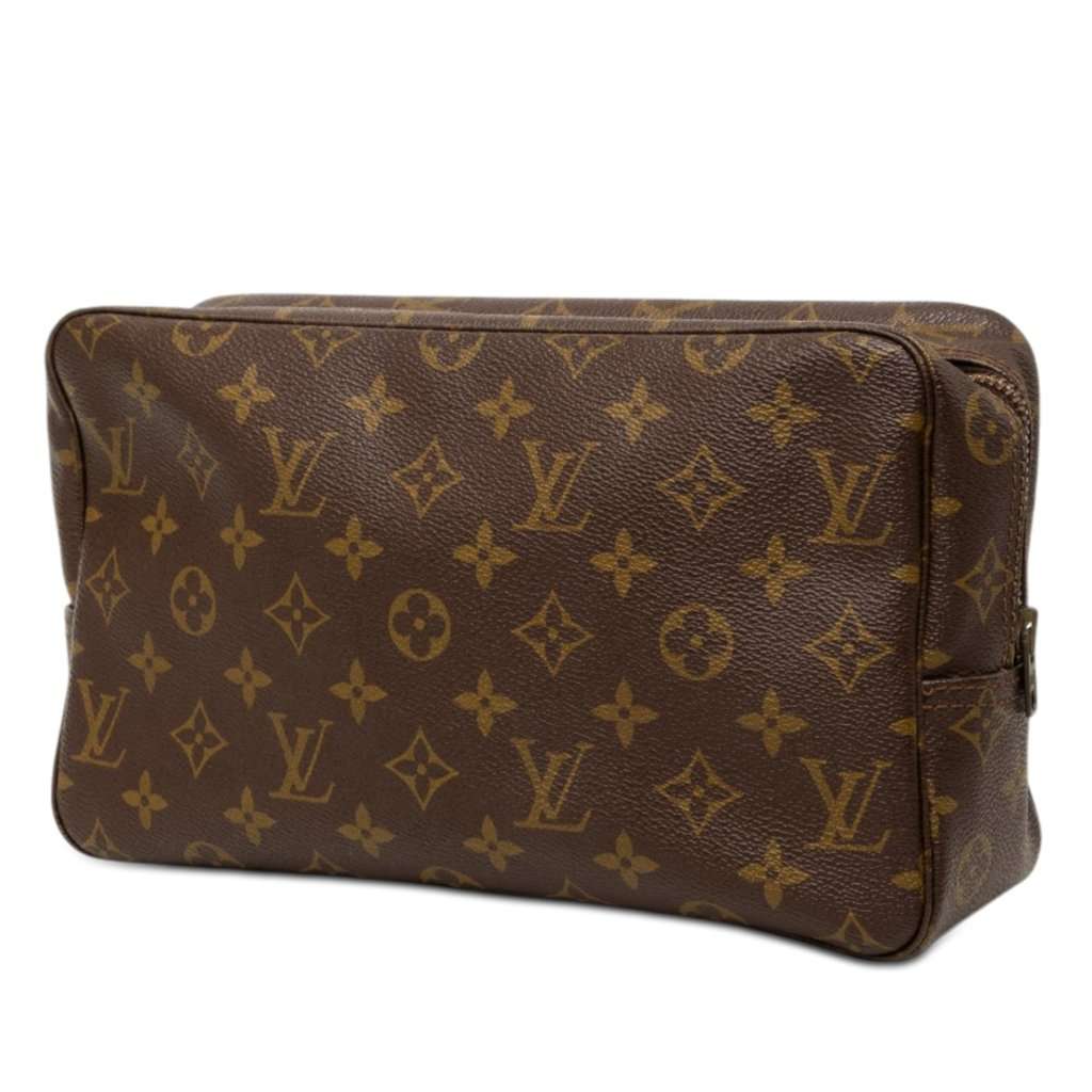 Louis Vuitton Monogram Trousse Toilette 28 Brown Very good condition - Back View
