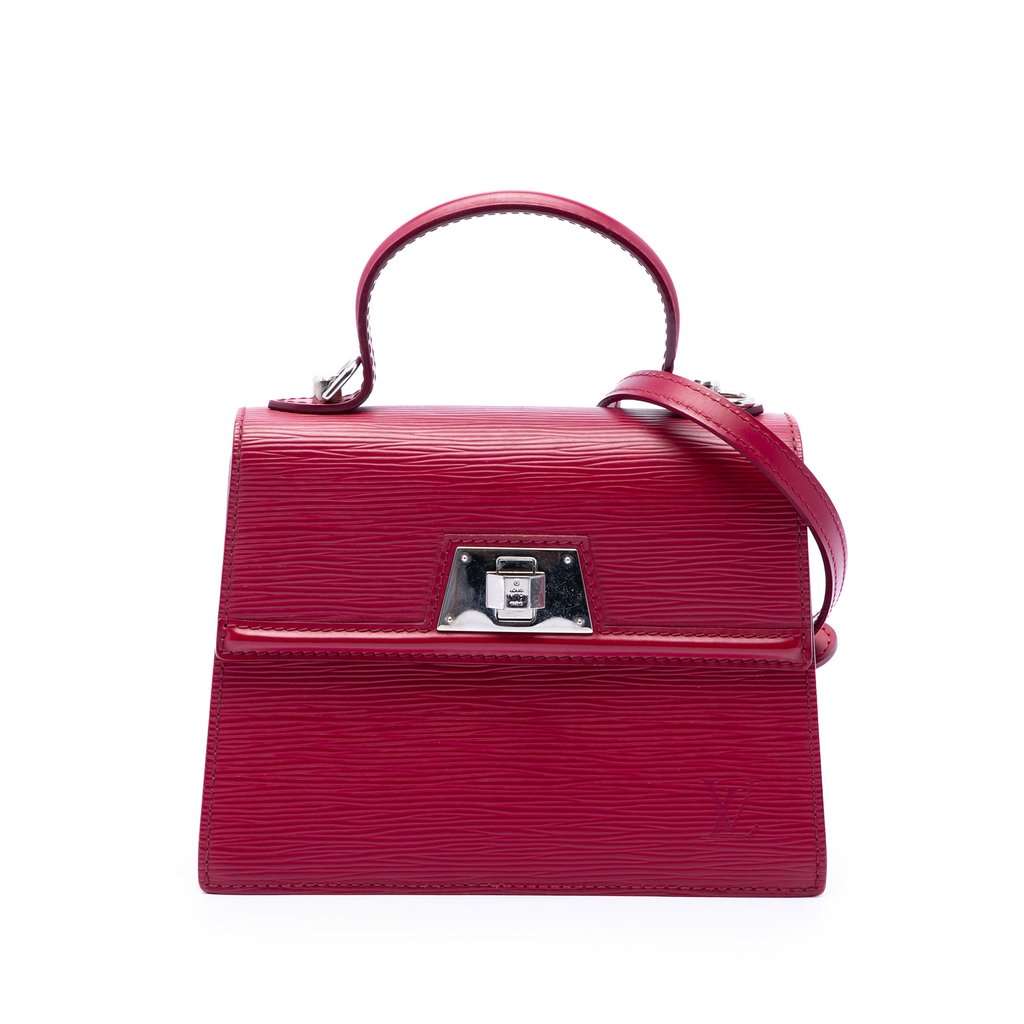 Louis Vuitton Epi Sevigne PM Pink Leather Very good condition - Front View