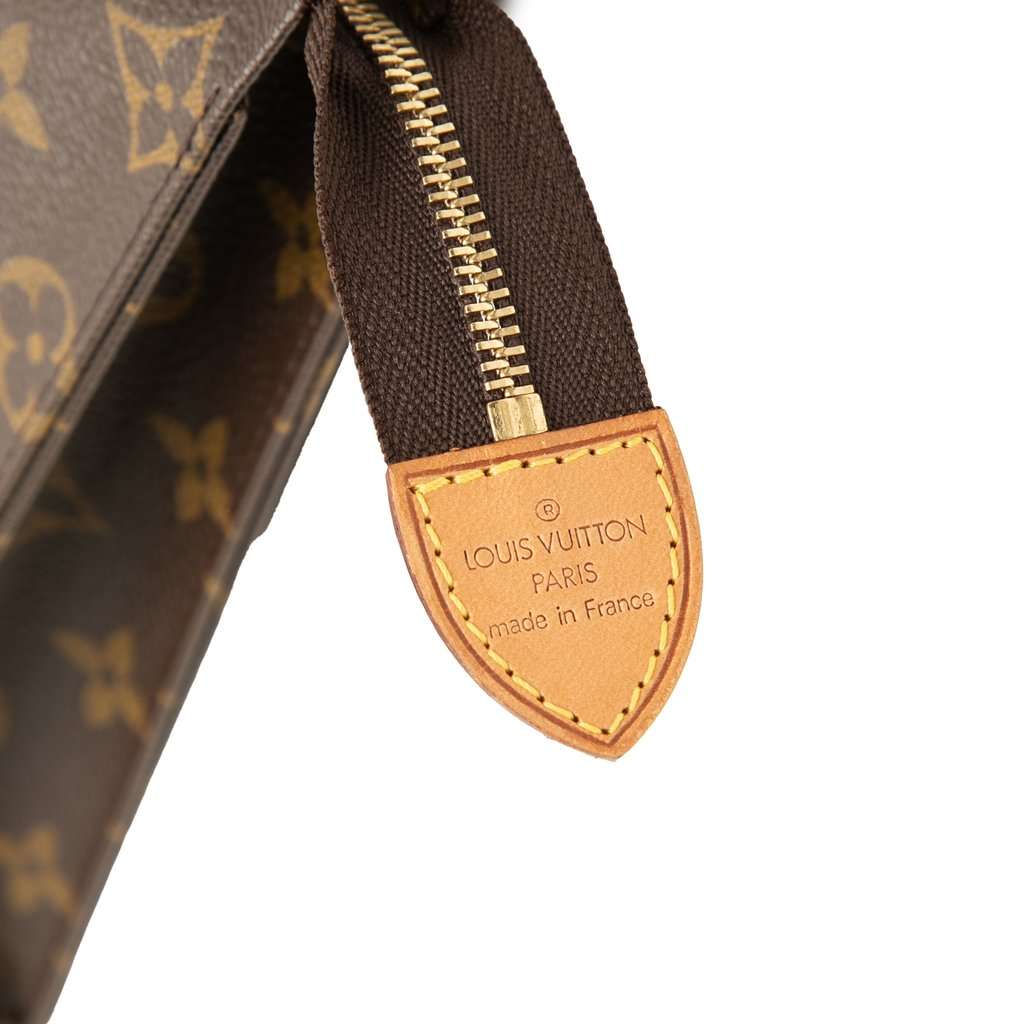 Louis Vuitton Monogram Toiletry Pouch 26 Brown Very good condition - Box View