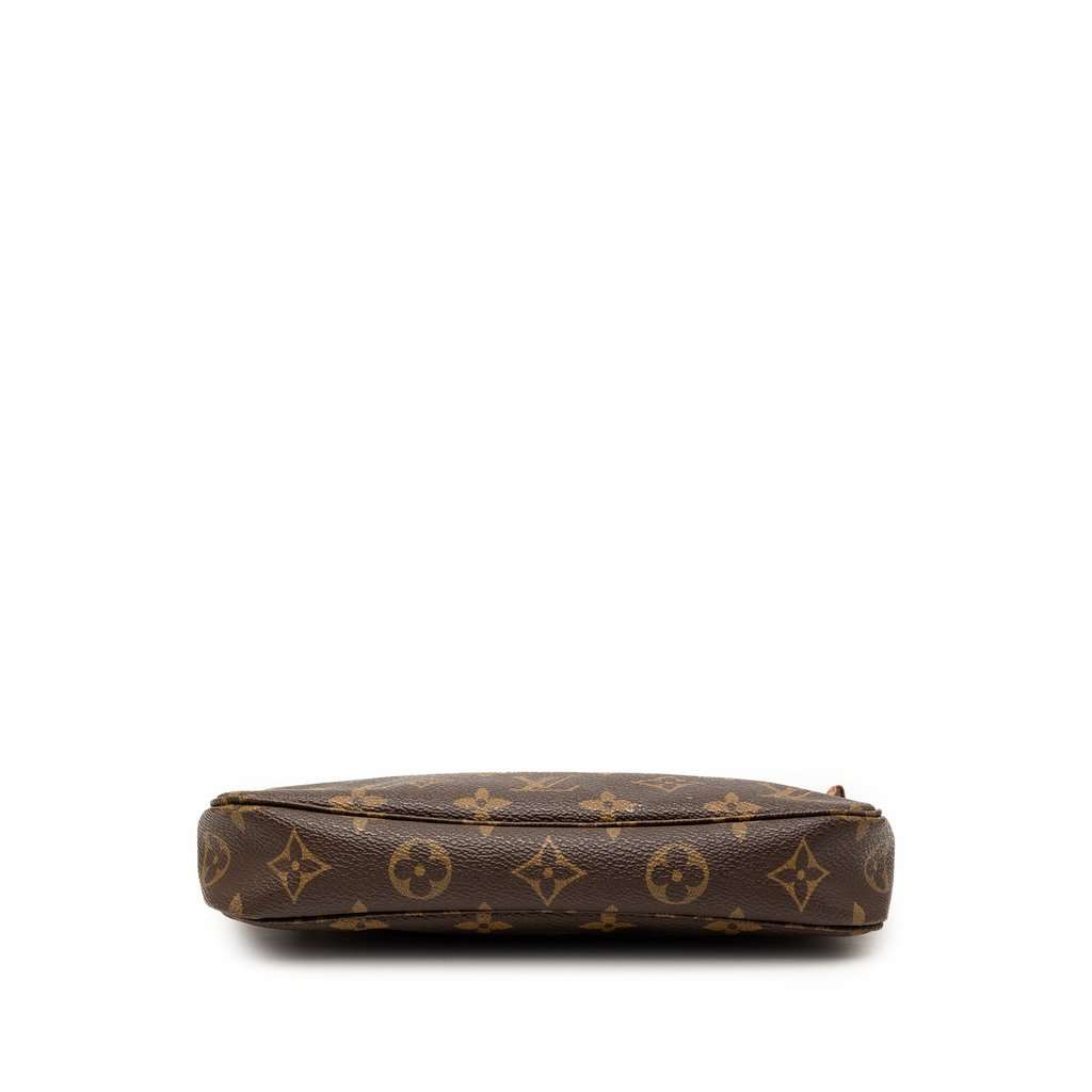 Louis Vuitton Monogram Pochette Accessoires Brown Good - Inside View