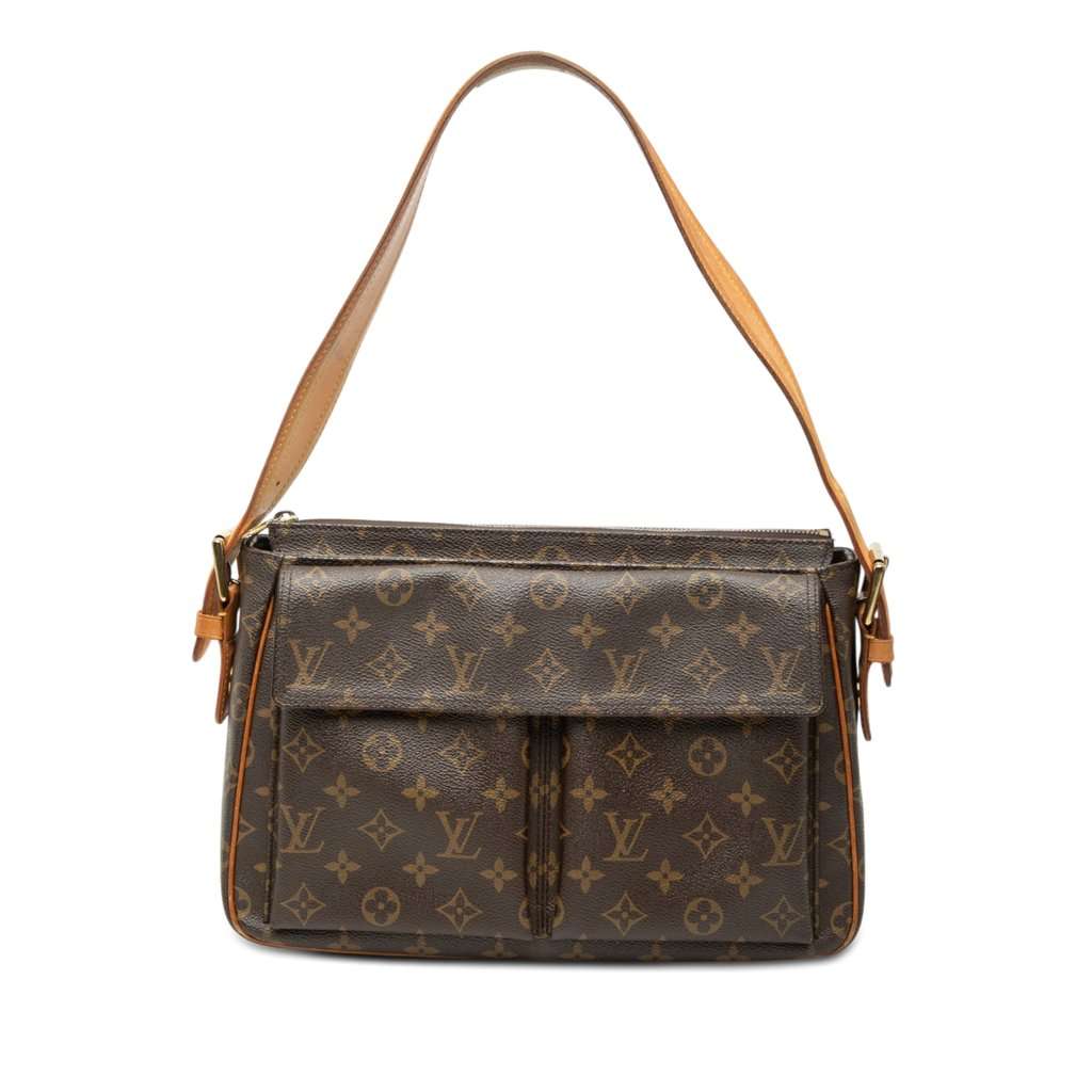 Louis Vuitton Monogram Viva Cite GM Brown Very good condition - Front View