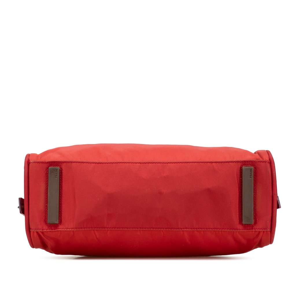 Prada Tessuto Handbag Red Good - Inside View