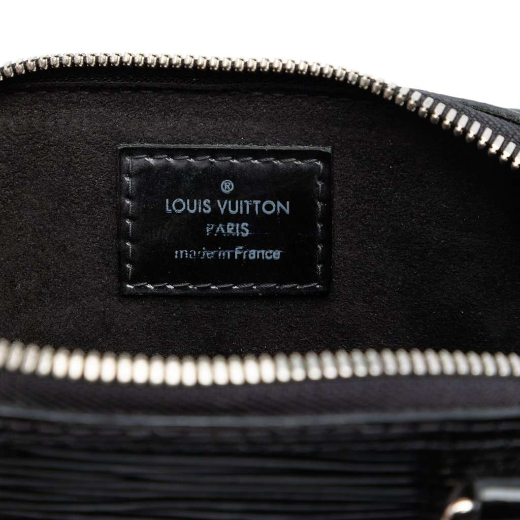 Louis Vuitton Electric Epi Alma BB Black Leather Very good - Box View
