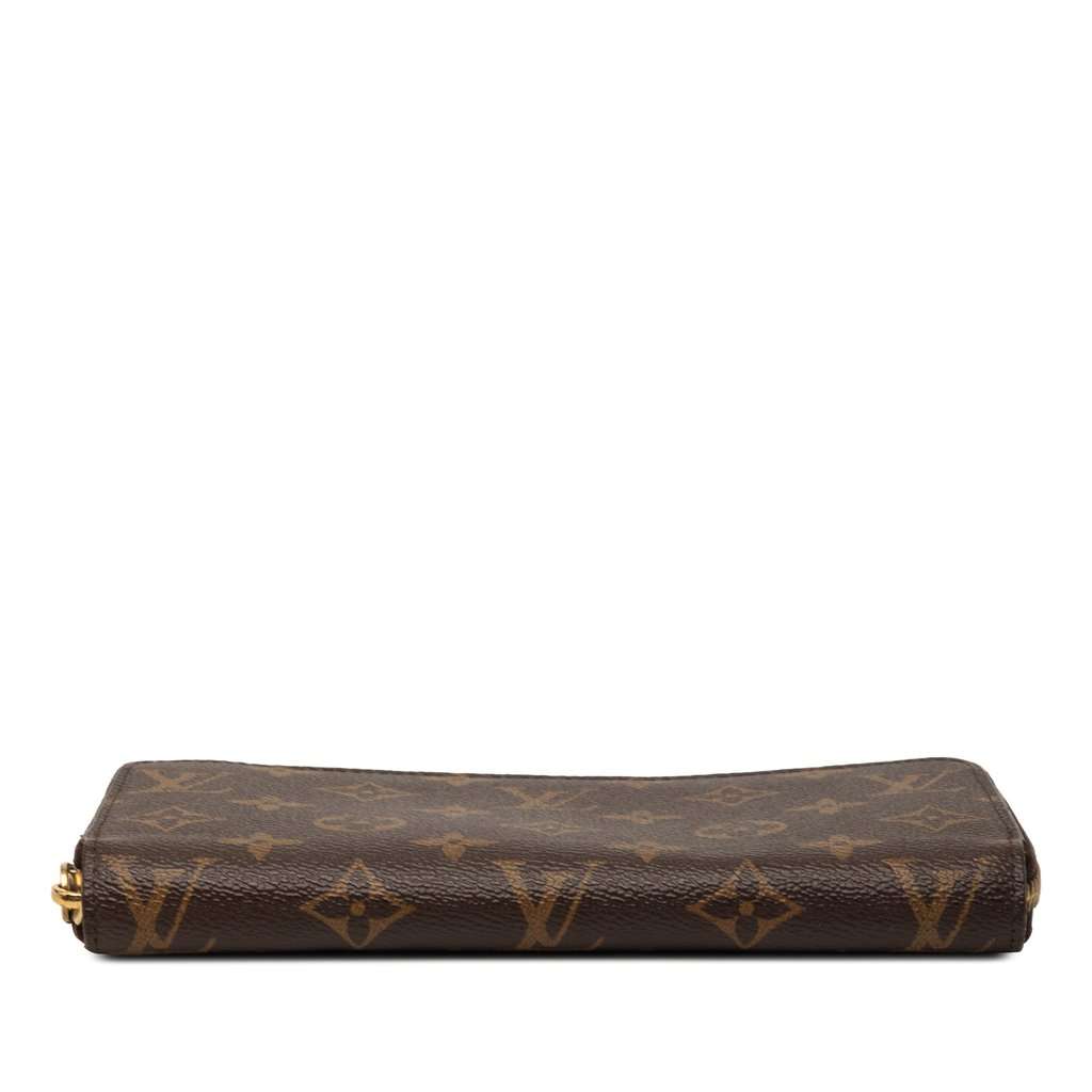 Louis Vuitton Monogram Zippy Long Wallet Brown Very good - Inside View