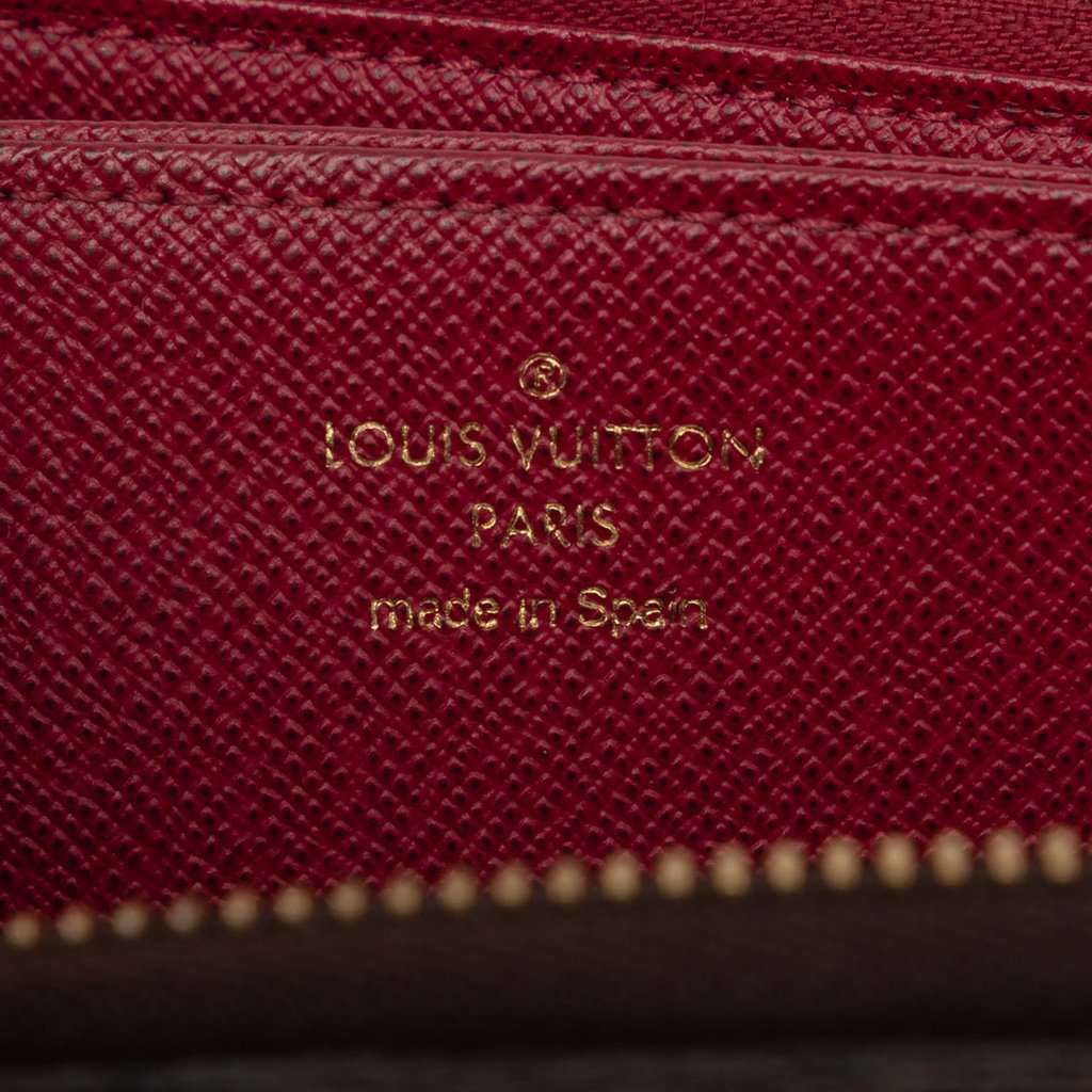 Louis Vuitton Monogram Zippy Long Wallet Brown Very good - Box View