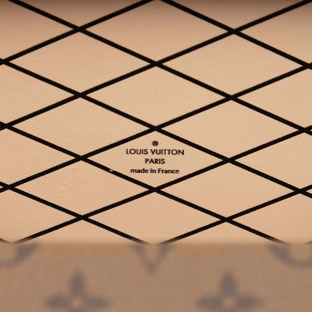 Louis Vuitton Monogram Reverse Petite Malle Brown Very good condition - Box View