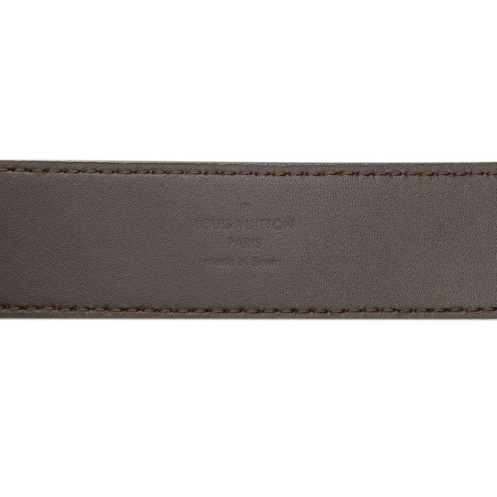 Louis Vuitton Taiga Ceinture Belt Blue Leather Very good condition - Box View