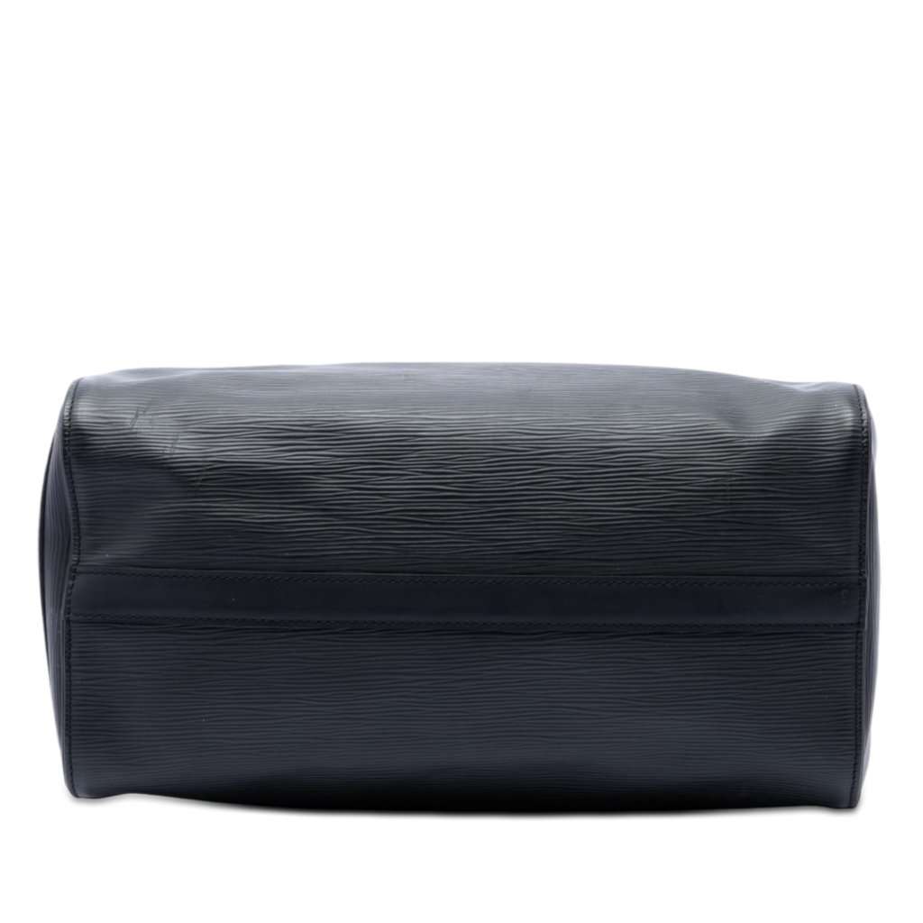 Louis Vuitton Epi Speedy 35 Black Leather Very good condition - Inside View