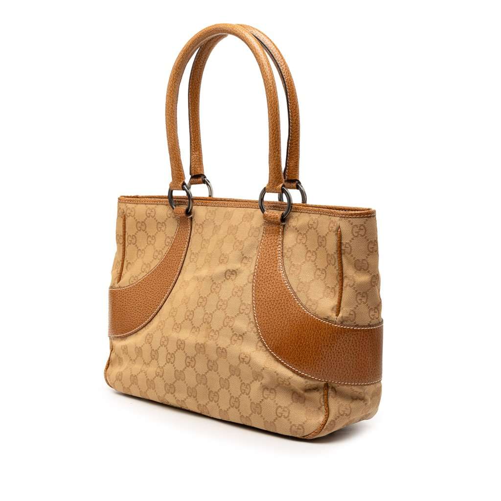 Gucci GG Canvas Tote Beige Very good condition - Back View