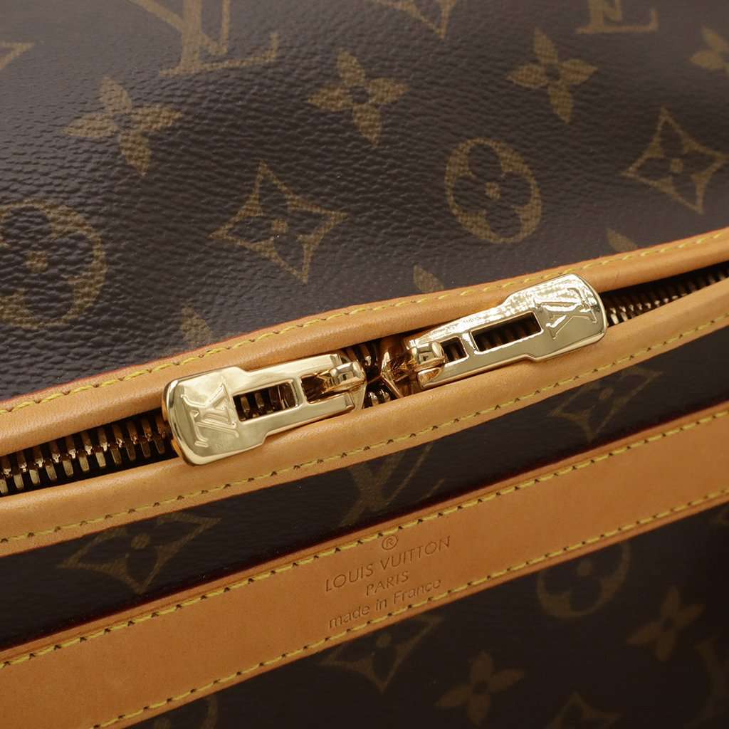 Louis Vuitton Monogram Sac Chien Pet Carrier 40 Brown Very good condition - Box View