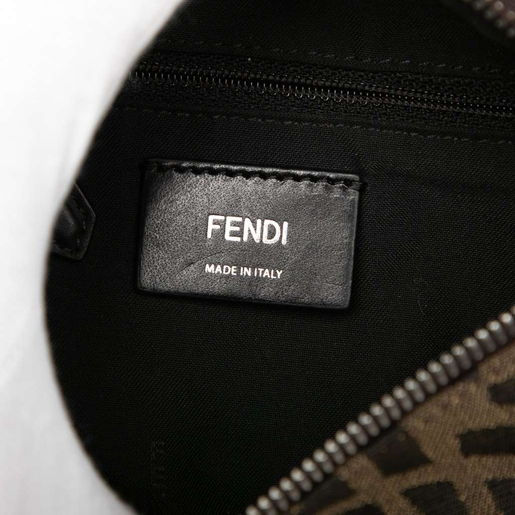 Fendi Zucchino Canvas Belt Bag Beige Very good condition - Box View
