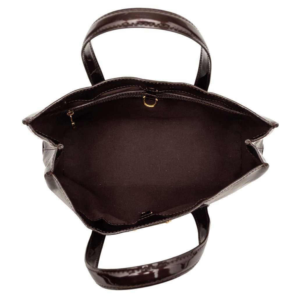 Louis Vuitton Monogram Vernis Wilshire PM Purple Leather Very good condition - Model View