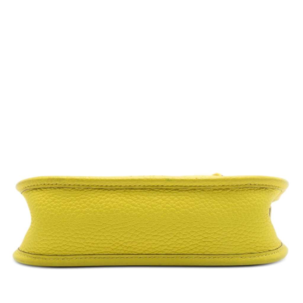 Hermès Clemence Amazone Evelyne 16 Yellow Leather Very good condition - Inside View