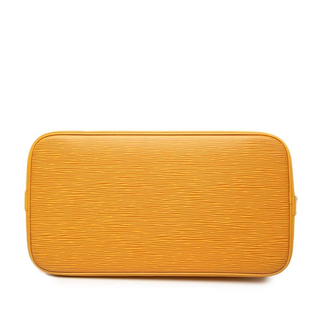 Louis Vuitton Epi Alma PM Yellow Leather Very good - Inside View