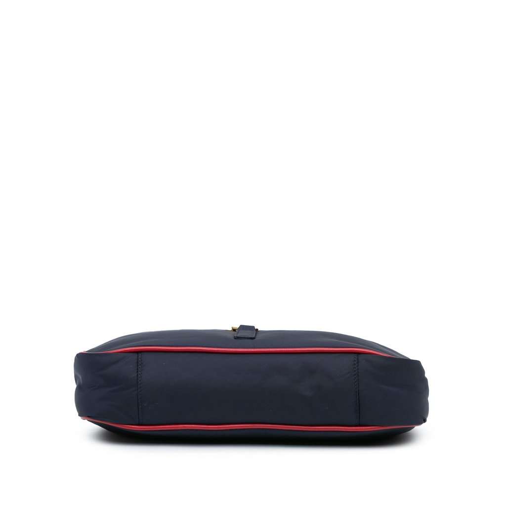 Saint Laurent Nylon Le 5 a 7 Blue Very good condition - Inside View