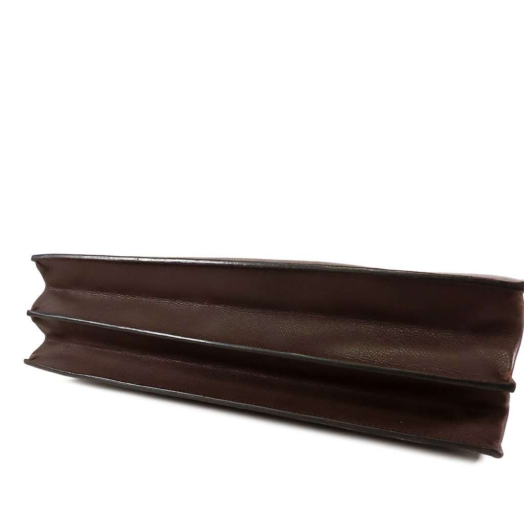 Hermès Epsom Kelly Depeches 38 Brown Leather Very good condition - Inside View