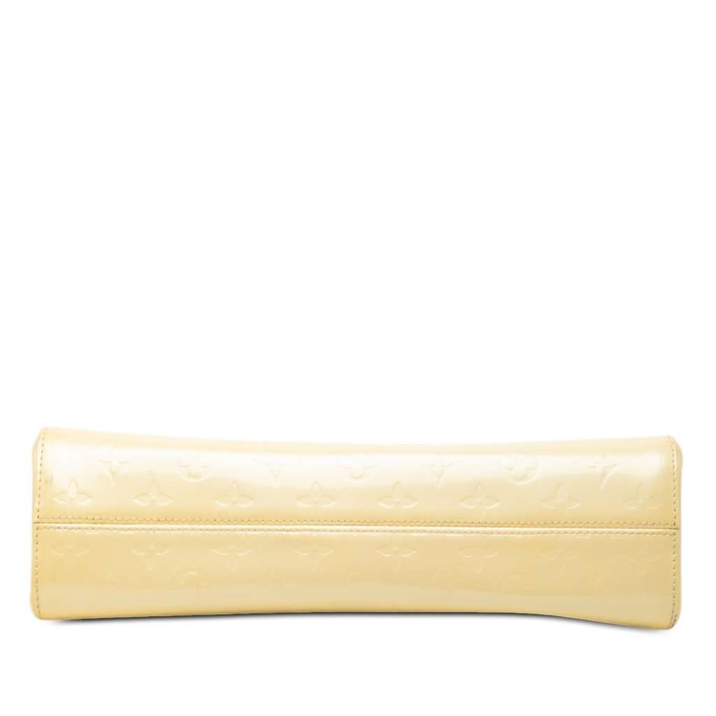 Louis Vuitton Monogram Vernis Roxbury Drive Yellow Leather Good condition - Inside View